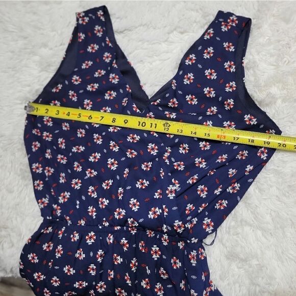 Knapp studio blue Jumpsuit Sz M - Picture 4 of 10